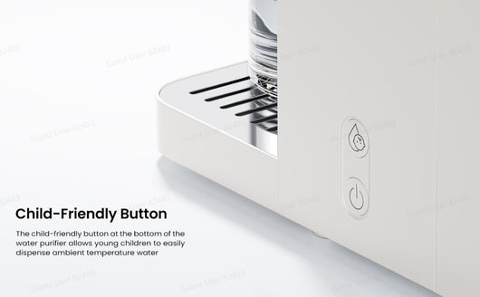 Child-friendly button