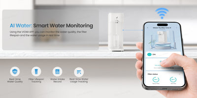 AI Water smart water monitoring via VIOMI App